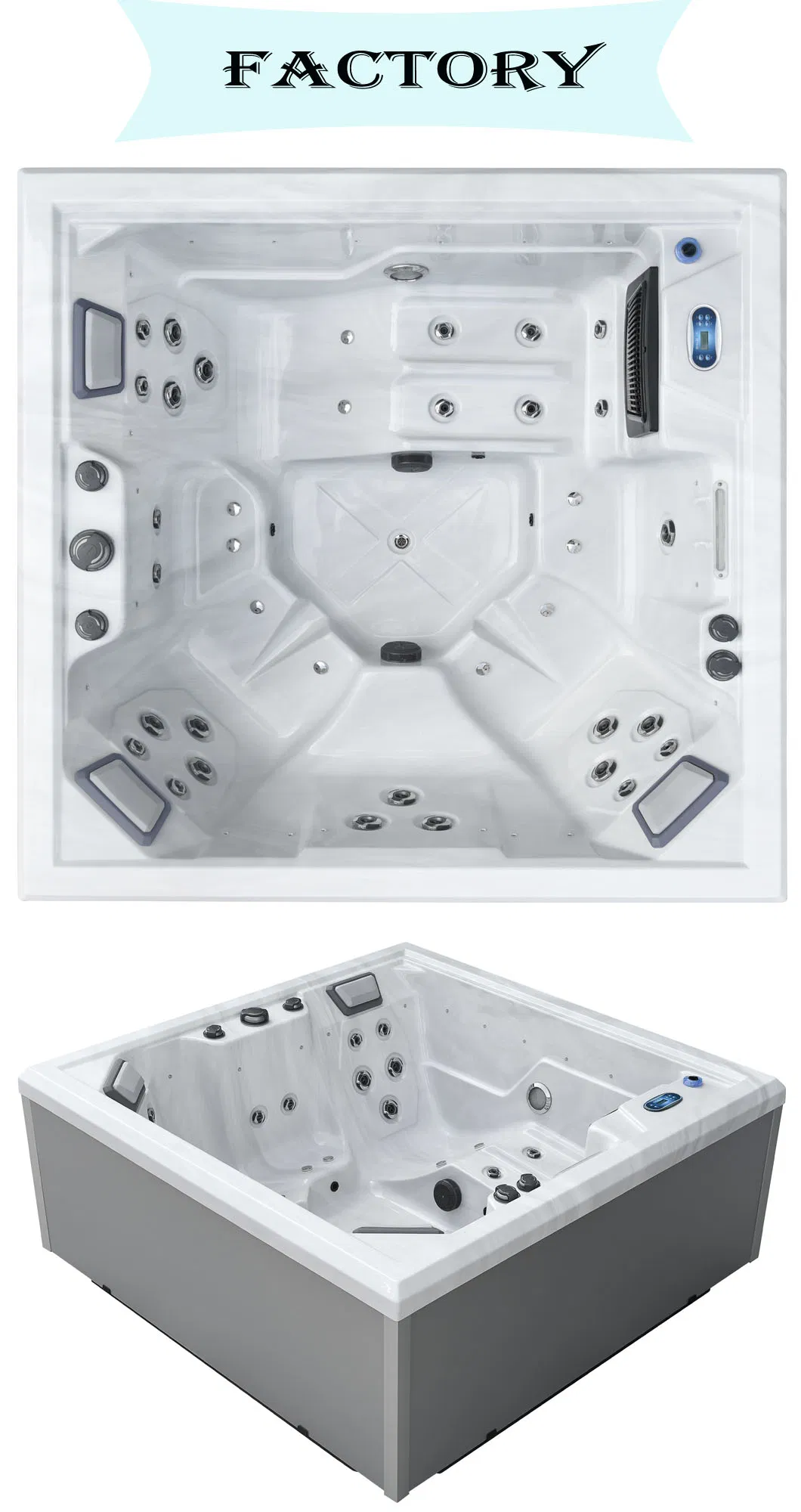 110V 13AMP Play and Plug Home Using Indoor or Outdoor Gargen SPA Pool
