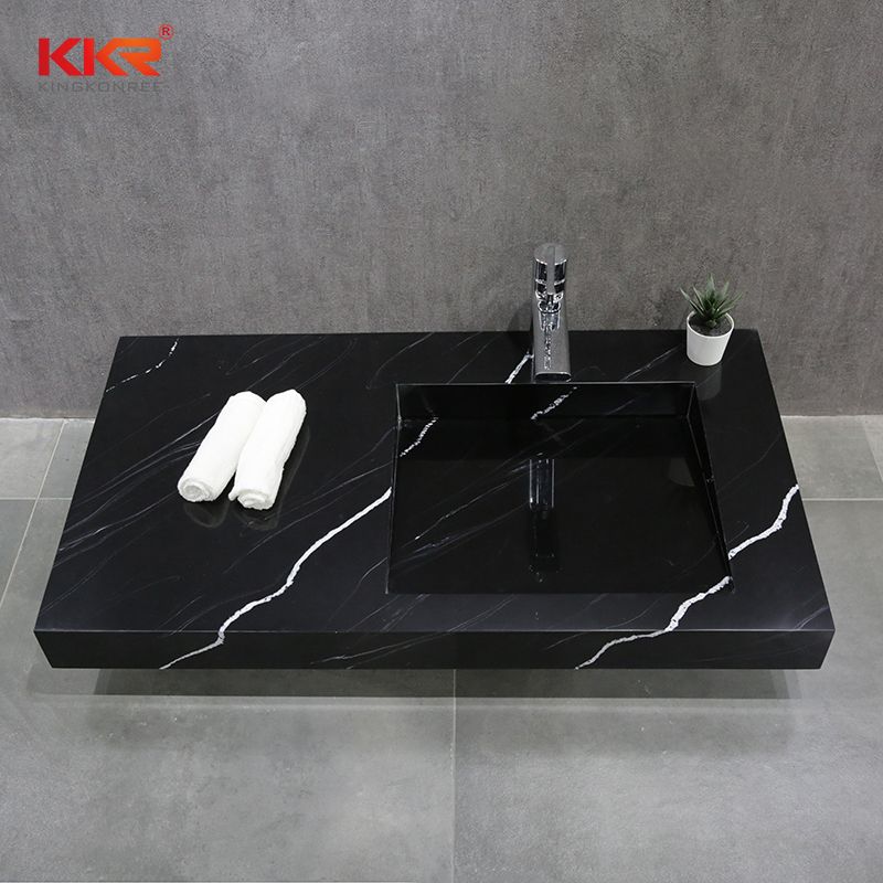 2021 Hot Selling Stone Marble Washing Stone Sink for Hotel Decoration (KKR-M8858)
