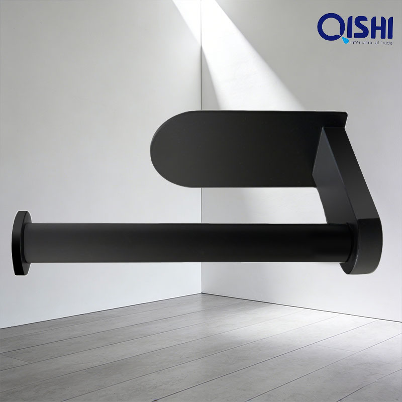 How Do I Clean a Black 304 Stainless Steel Toilet Paper Holder Without Damaging the Finish