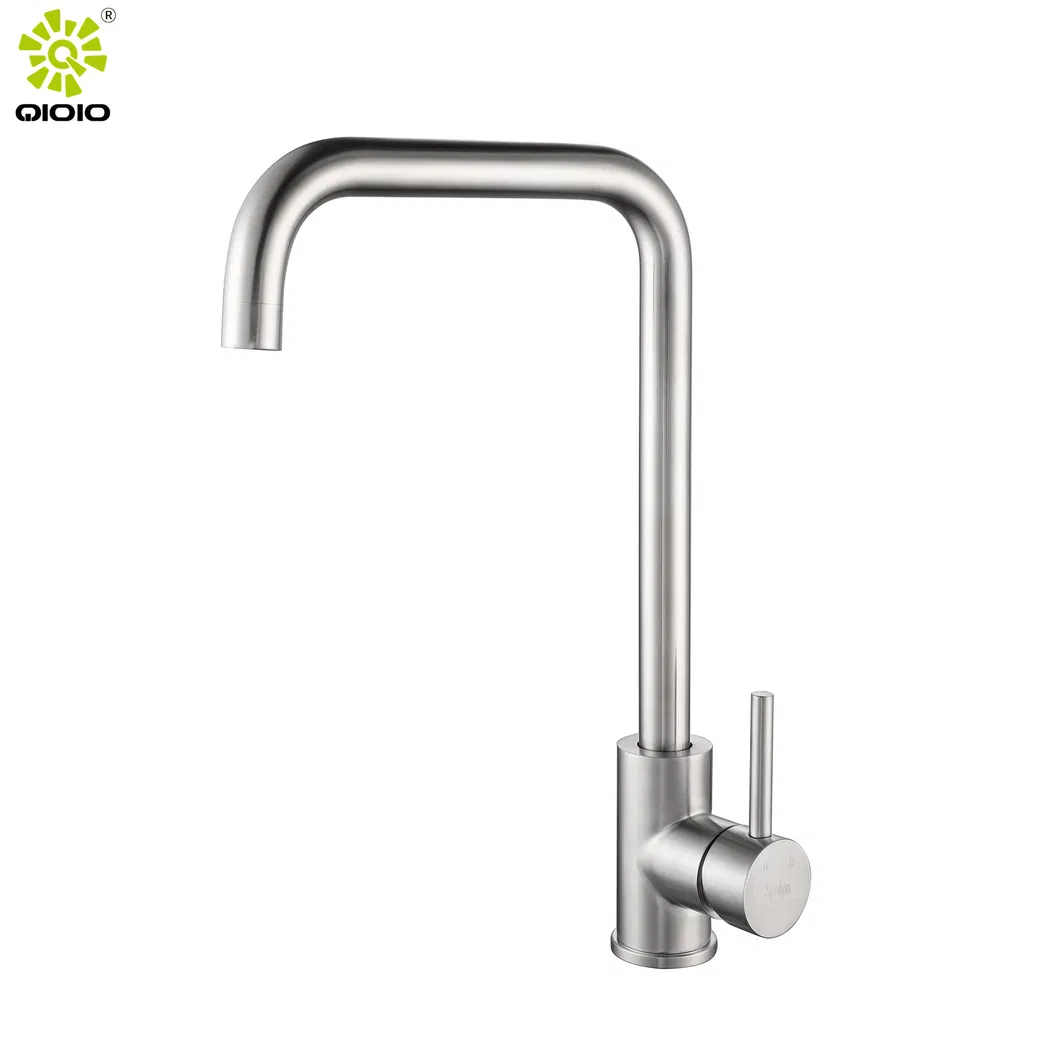 304 Stainless Steel Brushed Kitchen Sink Faucet