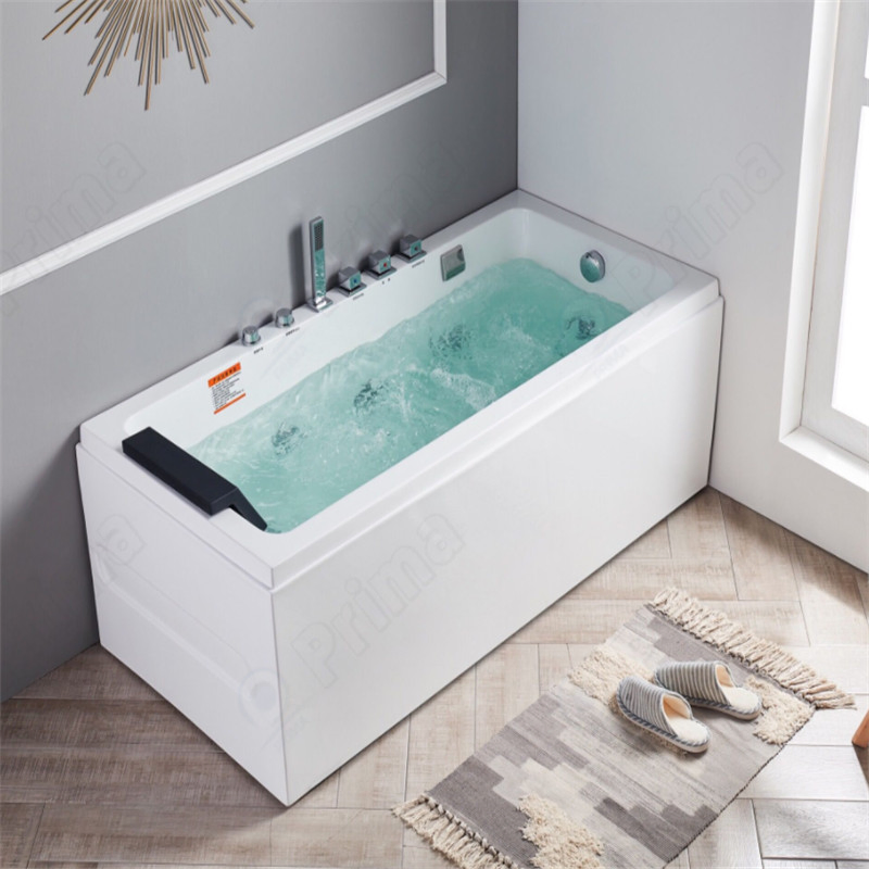 Acrylic Skirted Material Freestanding Soaking Bathtub