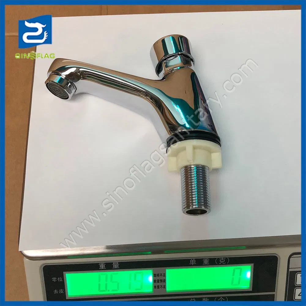 Automatic Push Water Saving Faucet Time Delay Taps for Public Toilet