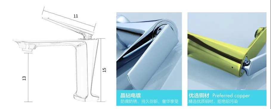 Basin Faucet Kitchen Faucet Bathroom Faucet Sanitary Ware Faucet Mixer Tap