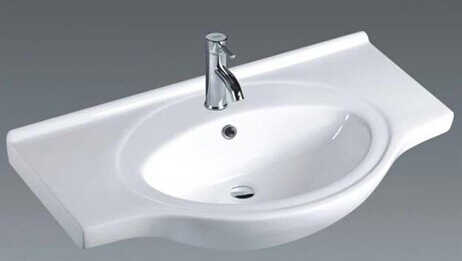 Bathroom Ceramic Vanity Basin Cabinet Basin (A80)
