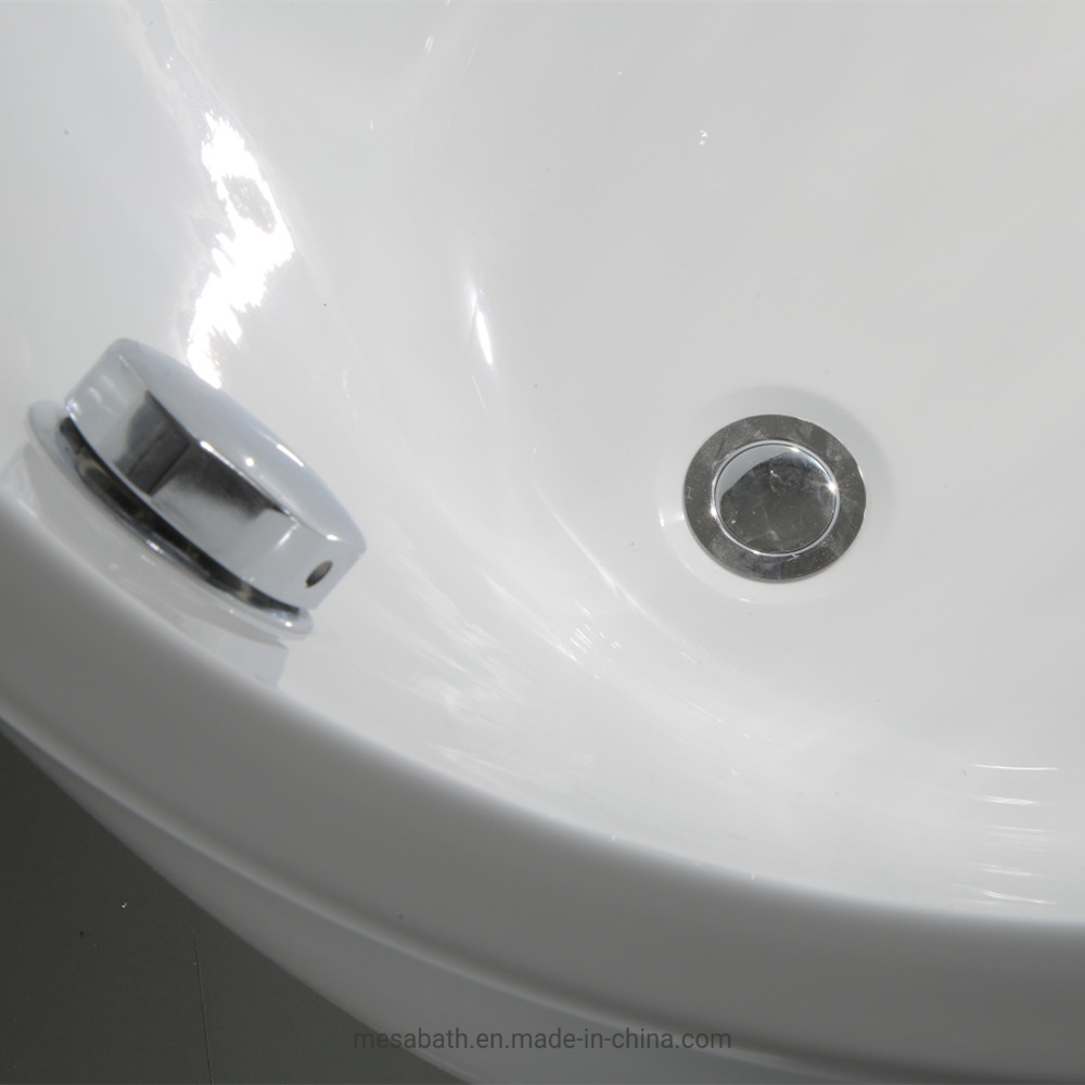 Big Shape Oval Alone Soaker Bathtub