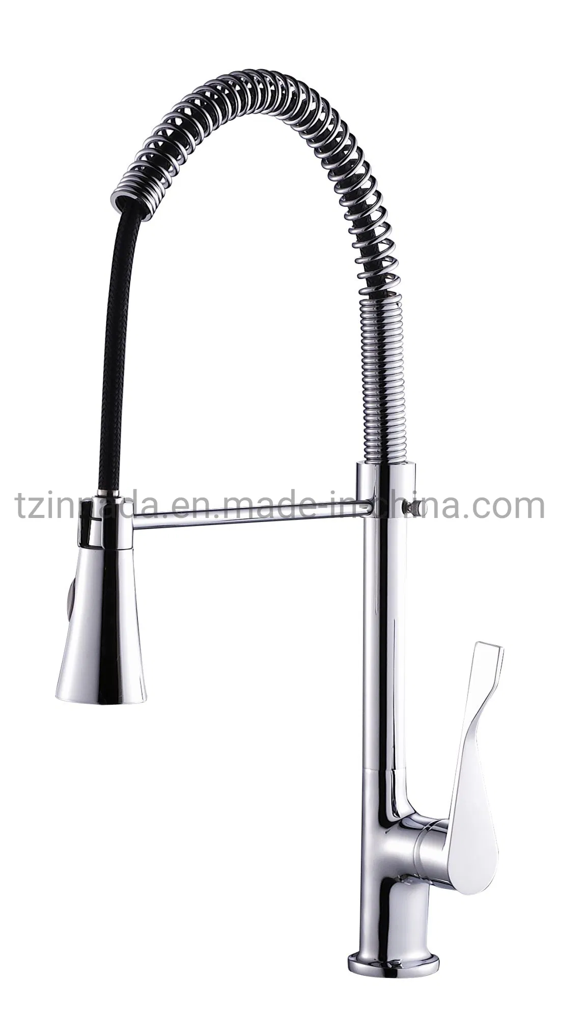 Brass Chrome Plated Deck Mounted Basin Mixer Tap Kitchen Sink Faucet ( NA8519 -1)
