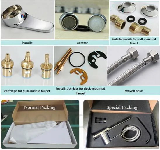 Classic Style Single Handle Brass Basin Faucet & Mixer 63011-1