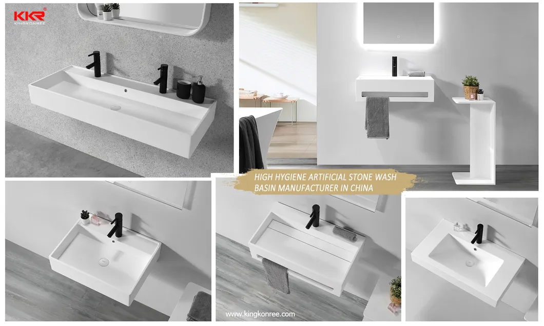 Corian Solid Surface Bathroom Sink Wash Basin