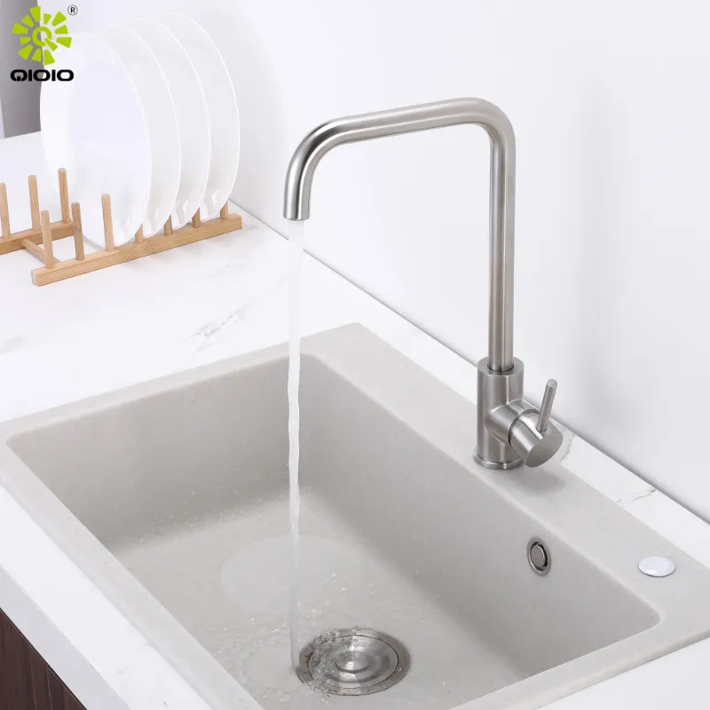 Cupc High Quality 304 Stainless Steel Kitchen Mixer Faucet