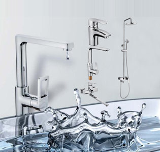 Double Handle Brass Kitchen Sink Faucet With Drinking Water( H23 -888-BRONZE)
