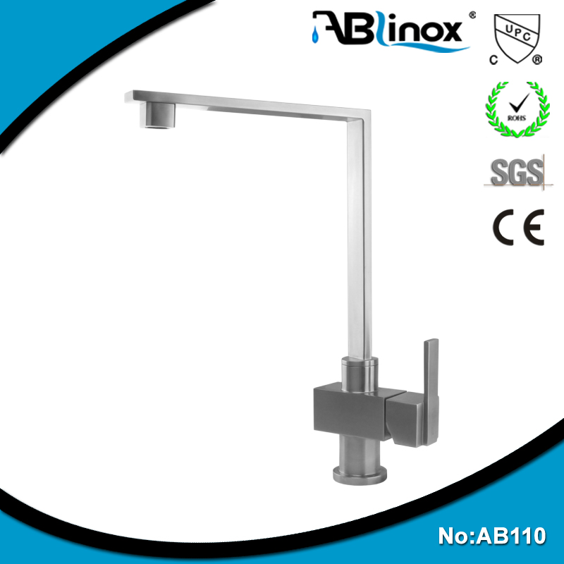 Double Handles Steel Parts for Kitchen Faucet (AB108)