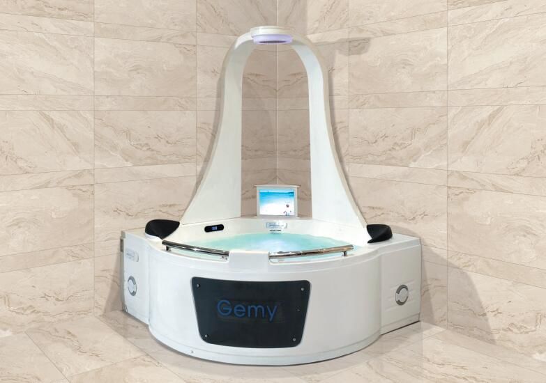 Gemy Special New Design Hot Tub Top Shower Massage Bubble Jacuzzi Bathtub