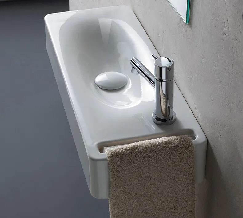 Hanging Washbasin Ceramic Washstand Small Family Wall Hanging Washbasin Washbasin Mini Washbasin