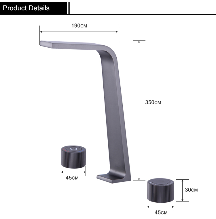 High Quality Brass Water Tap Split Sink Basin Kitchen Sanitary Ware Bathroom New Design Faucet Basin Mixer (ZF- 2021C )