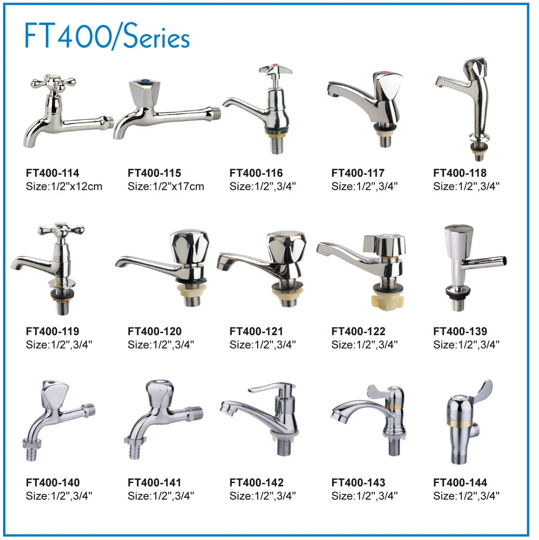 Hot Sales Ce Certification Water Bibcock Basin Tap (FT400-122)