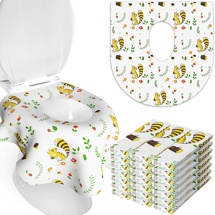 Disposable toilet seat cover