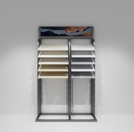 Stone Sample Display Rack