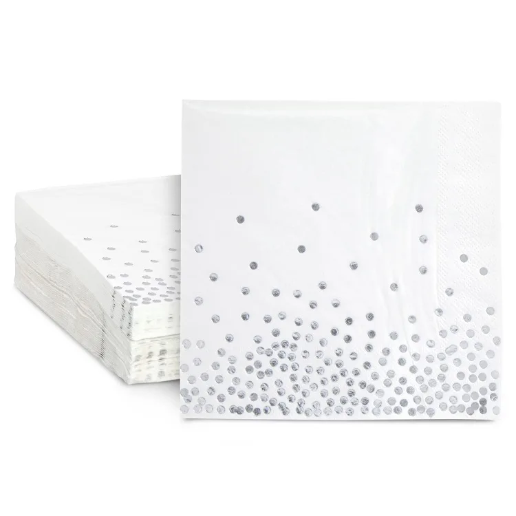 Personalized Layers of Cocktail Napkins