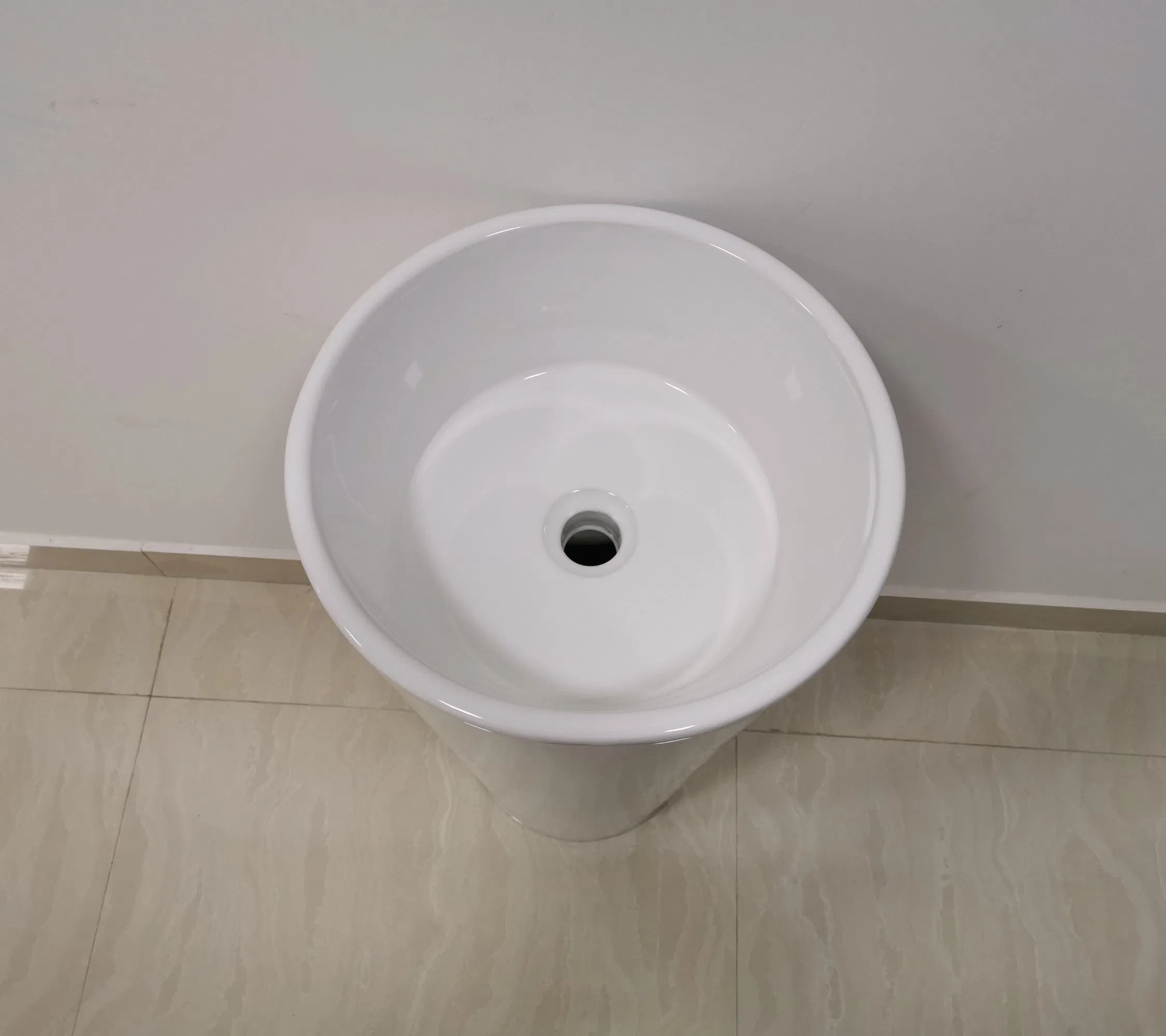 Installing a free standing bathroom pedestal sink pedestal sinks for small bathrooms (6031B)