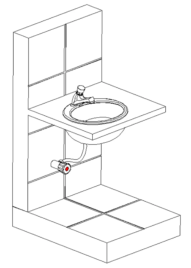 Integrated Cartridge Non-Concussive Modern Style Faucet