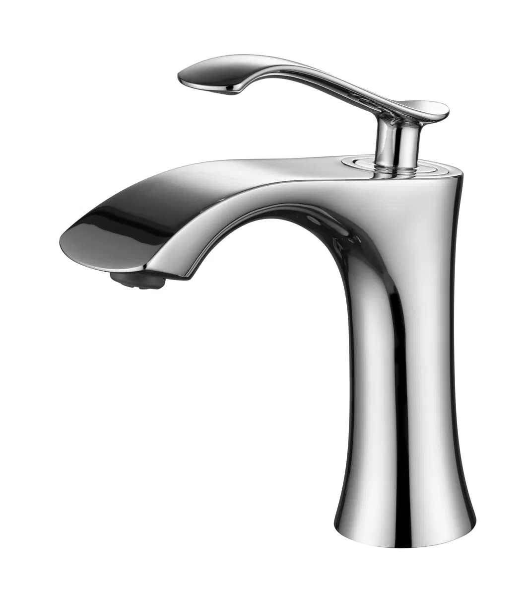 Kaiping Sanitary Ware Bathroom Shower Accessory Basin Kitchen Bibcock Tap Mixer Faucet (ZF-9001G)