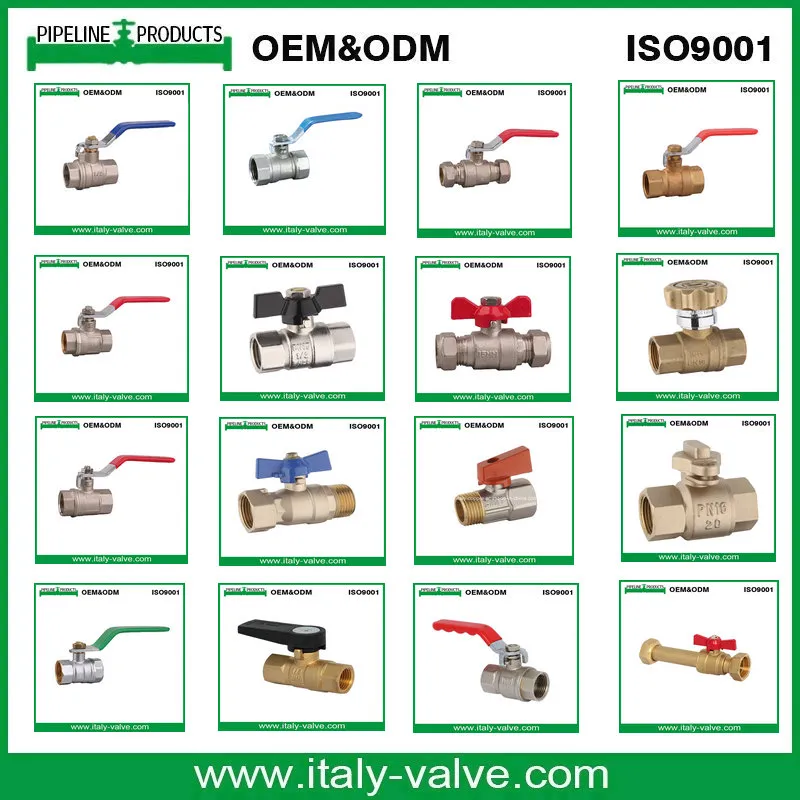High Pressure Brass Forged Butterfly Ball Valve (AV1052)