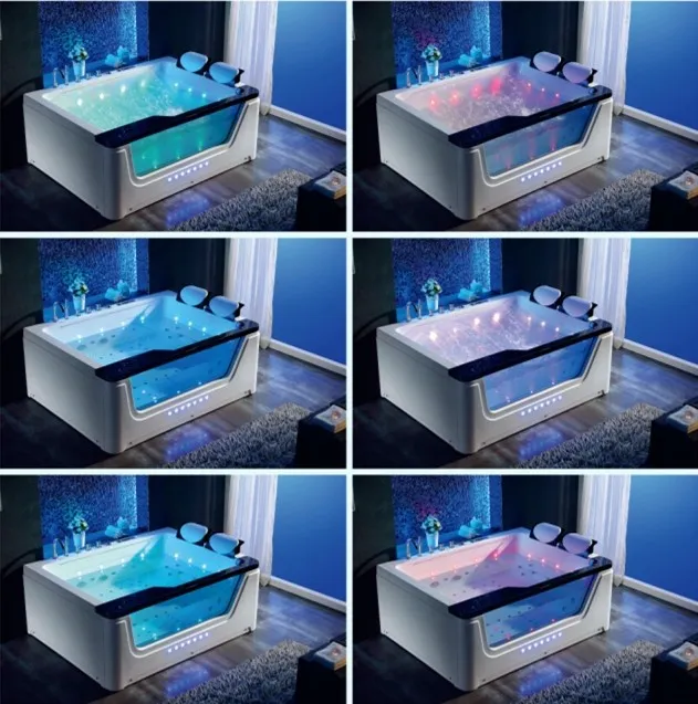 Philippines Modern Popular Style Air Jet Whirlpool Jacuzzi Bathtub