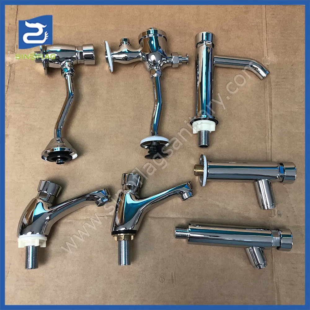 Public Bathroom Self Closing Saving Water Time Delay Basin Tap