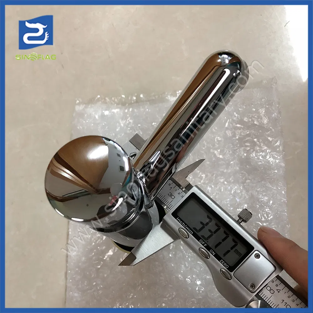 Public Chrome Plated Time Delay Push Button Self Closing Tap Water Faucet