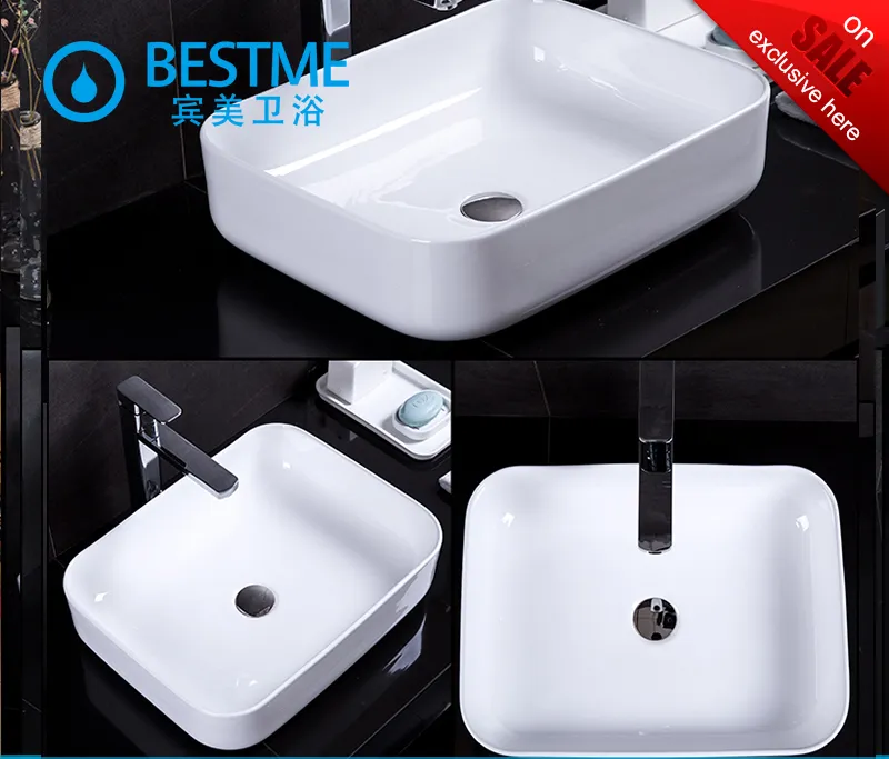 Sanitary Ware Ceramic/Porcelain Wash Basin in Wc Room (Bc-7010)