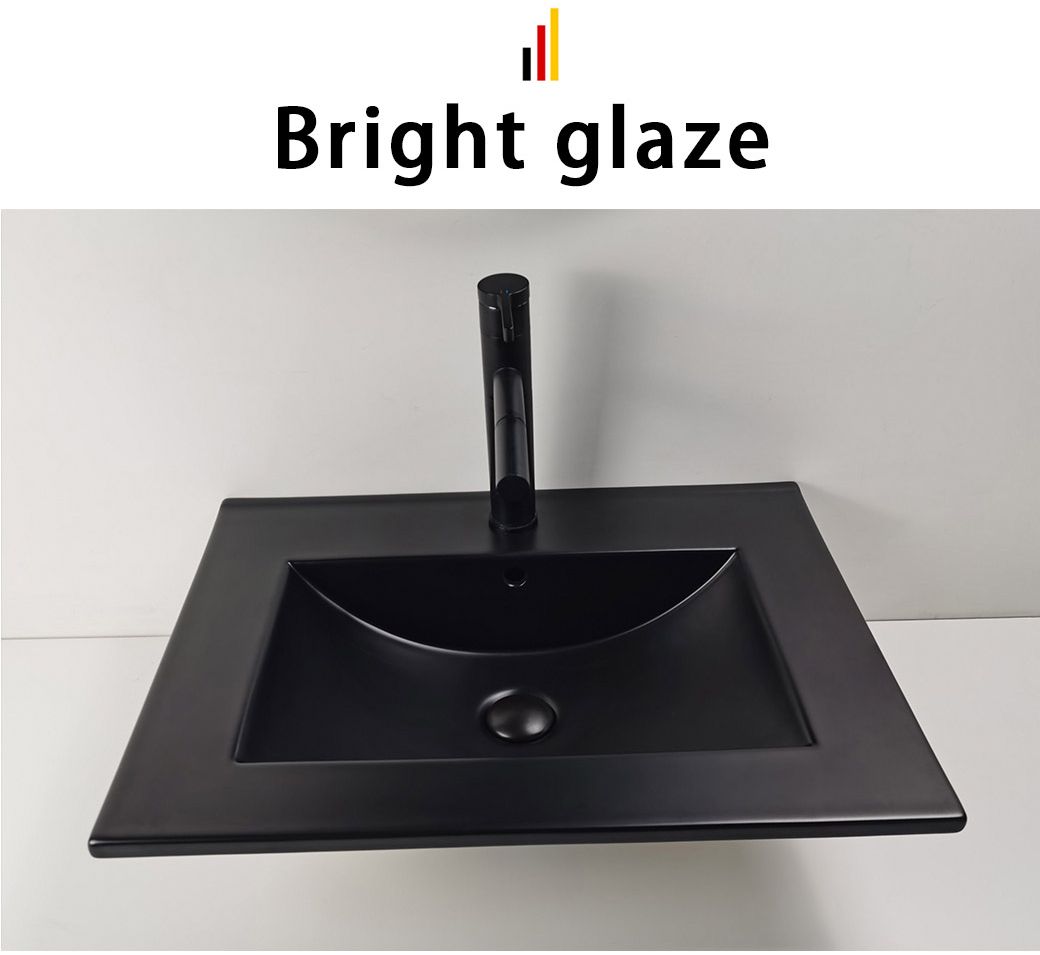 Sanitary Ware Thin Edge Hand Wash Sink Bathroom Ceramic Cabinet Wash Basin Sink
