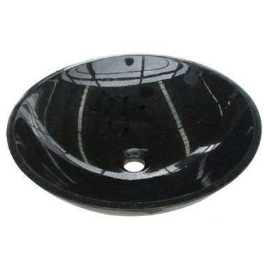 Shanxi Black Natural Stone Sinks/Basins for Bathroom