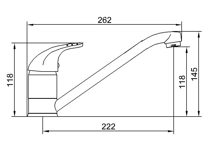 Single Handle China Supplier Brass Kitchen Faucet