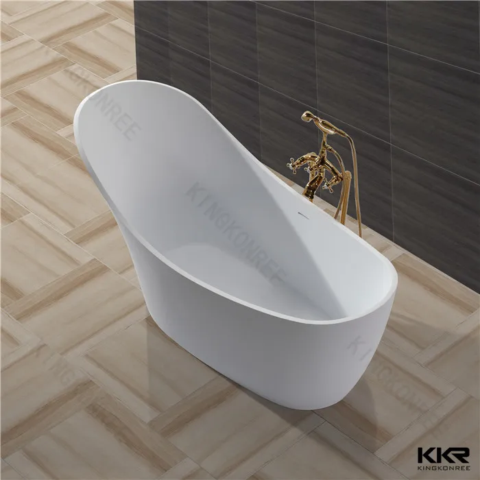 Solid Surface Stone Bathtub White Bathroom Bathtub for Sale