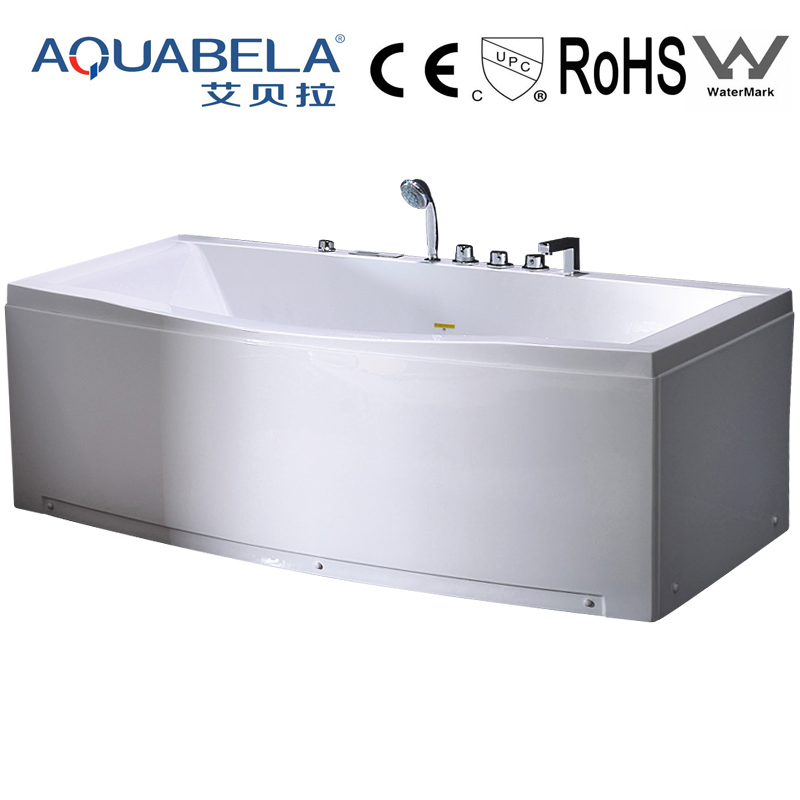 Two Skirted Whirlpool Massage Bath Tub with Jets SPA Soaping
