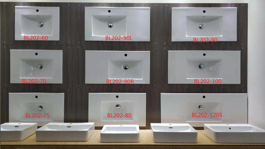 Vessel Sink Round Modern Above Counter White Porcelain Ceramic Bathroom Vessel Vanity Sink Art Basin
